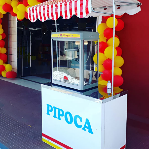 barraquinha de pipoca para locação